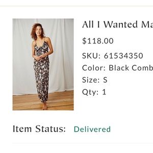 Free people maxi dress